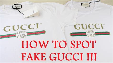 how to tell if gucci shirt is real or fake|Gucci knockoff shirts.